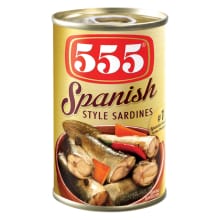 555 SARDINES SPANISH STYLE EOE 155G