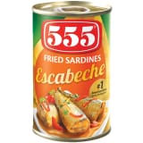 555 SARDINES FRIED ESCABECHE 155G
